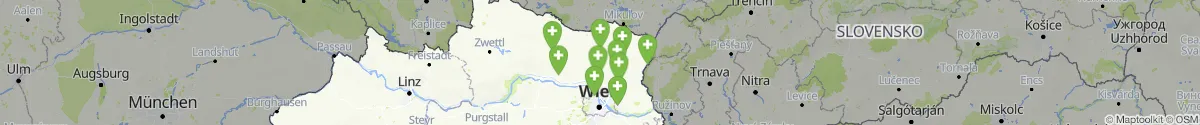 Map view for Pharmacies emergency services nearby Neudorf im Weinviertel (Mistelbach, Niederösterreich)